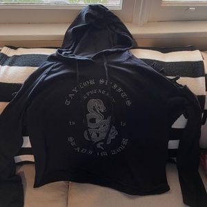 Taylor Swift Reputation Tour Black Cropped Top